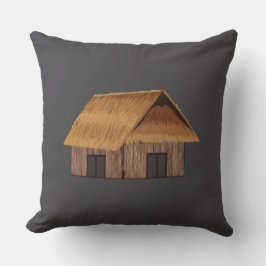 Anglo Saxon Hut Kissen