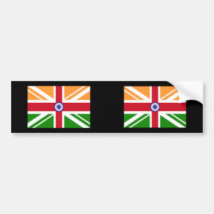 Angloinder Indentity, Indien Autoaufkleber