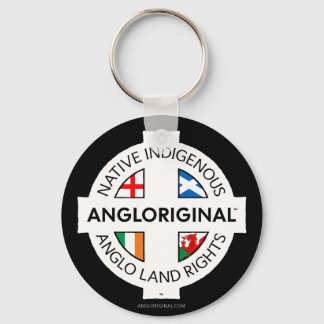 Angloriginal™ 4 Nationen Landrechte Metall Schlüss Schlüsselanhänger