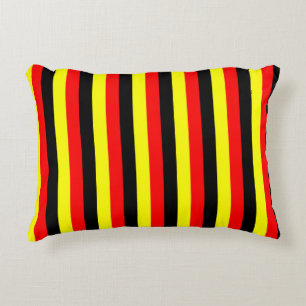 angola belgien uganda deutschland flagge streifen dekokissen