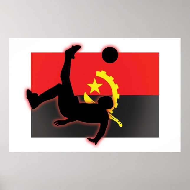 Angola Bicycle Kick Poster (Vorne)