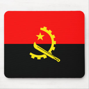 Angola Fahne Mousepad