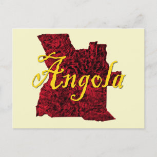 Angola Feiertagspostkarte
