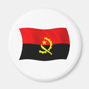 Angola Flag Magnet