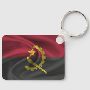 Angola Flag Schlüsselanhänger
