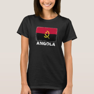 Angola Flag Unterstützung angolanischen Volkes Fra T-Shirt