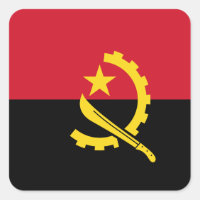 Angola-Flagge