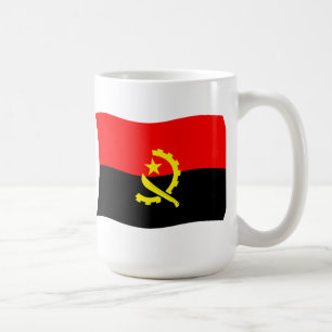 Angola-Flagge-Tasse Kaffeetasse