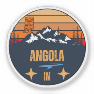 Angola, Indiana Aufkleber