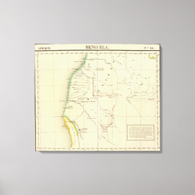 Angola, Namibia 44 Leinwanddruck (Vorderseite)