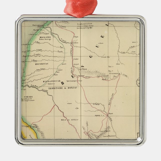 Angola, Namibia 44 Ornament Aus Metall (Vorne)