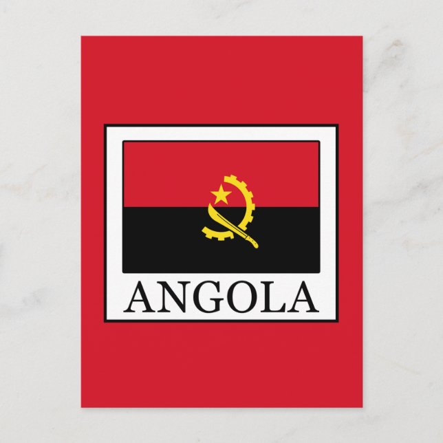 Angola Postkarte (Vorderseite)