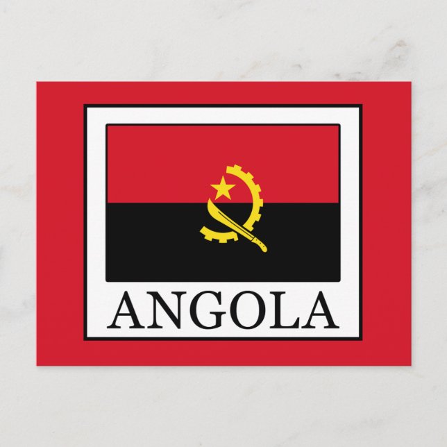 Angola Postkarte (Vorderseite)