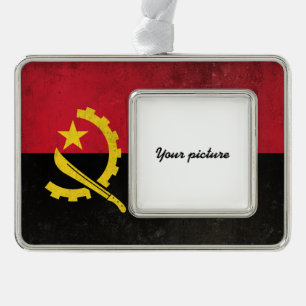 Angola Rahmen-Ornament Silber