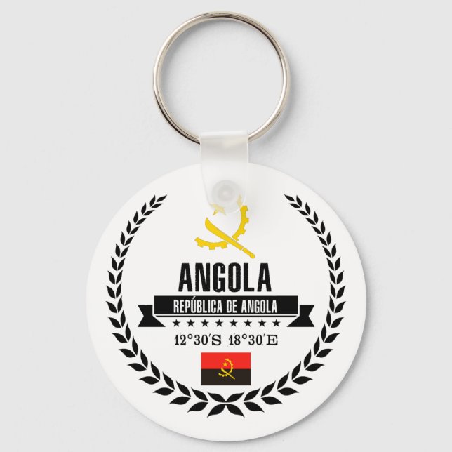 Angola Schlüsselanhänger (Vorderseite)
