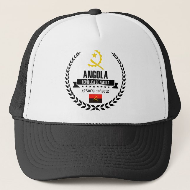 Angola Truckerkappe (Vorderseite)