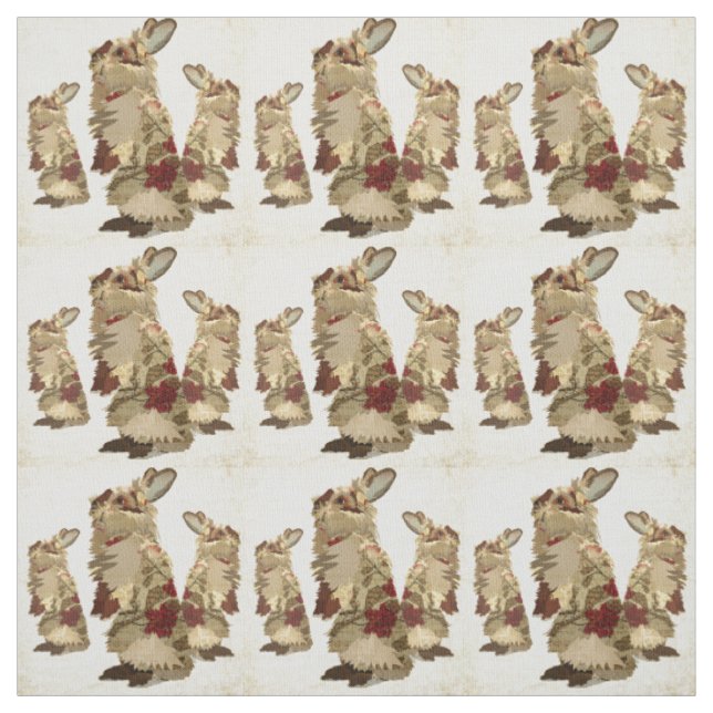 Angora-Kaninchen-Gewebe Stoff (Muster)