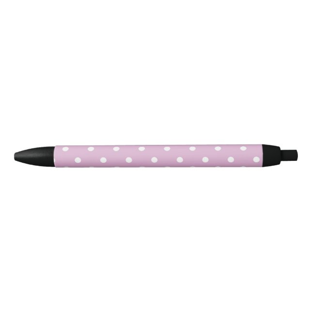 Angora Pink Polka Dock Ink Pen Kugelschreiber (Vorderseite)