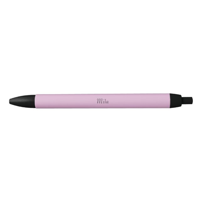 Angora-rosa personalisierter Tinten-Stift Kugelschreiber (Vorderseite)