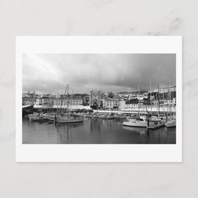 Angra do Heroismo: Terceira, die Azoren Postkarte (Vorderseite)