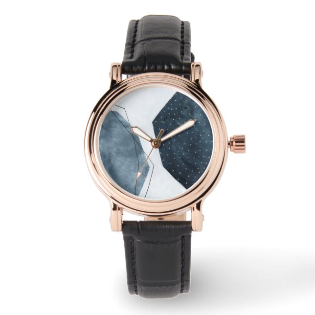 Angrenzende Abstraktion Armbanduhr (Vorderseite)