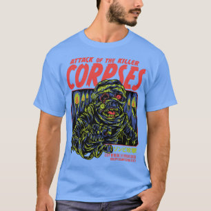 Angriff auf die Killer Corpses Creepy Horror Mummy T-Shirt