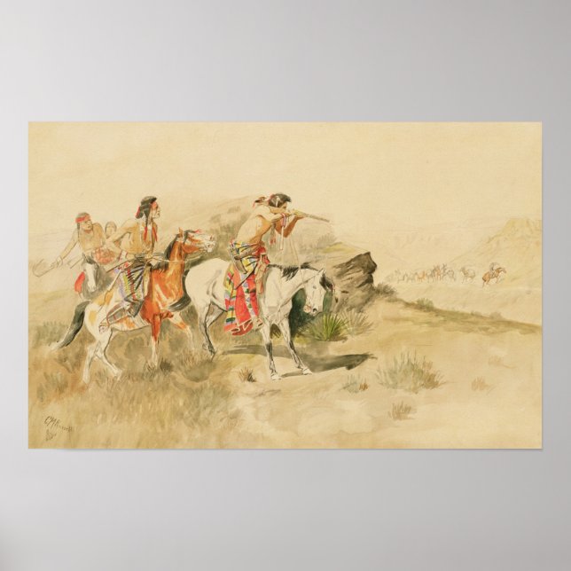 Angriff auf die Muleteers Poster (Vorne)