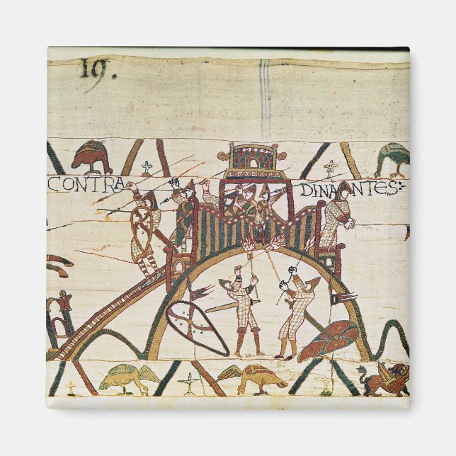 Angriff auf die Stadt Dinan Magnet (Vorne)