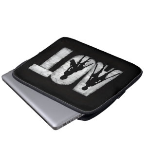 Angriff auf Titan AOT Silhouette Grunge Laptop Hül Laptopschutzhülle
