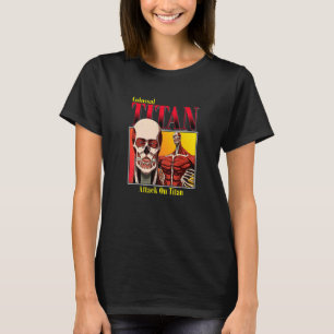 Angriff auf Titan Season 4 Kolossal Titan Gradient T-Shirt