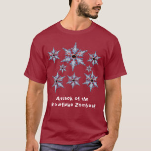 Angriff der Schneeflocke Zombies t-... - Maßgeschn T-Shirt