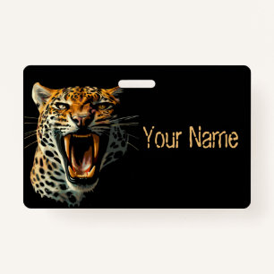 Angriffskopf von Leopard Ausweis