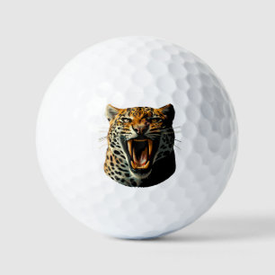 Angriffskopf von Leopard Golfball