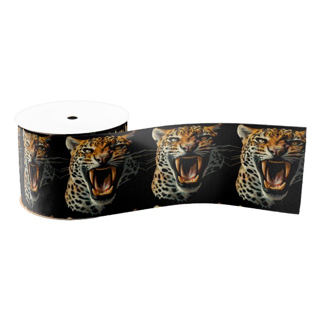 Angriffskopf von Leopard Ripsband (Spule)