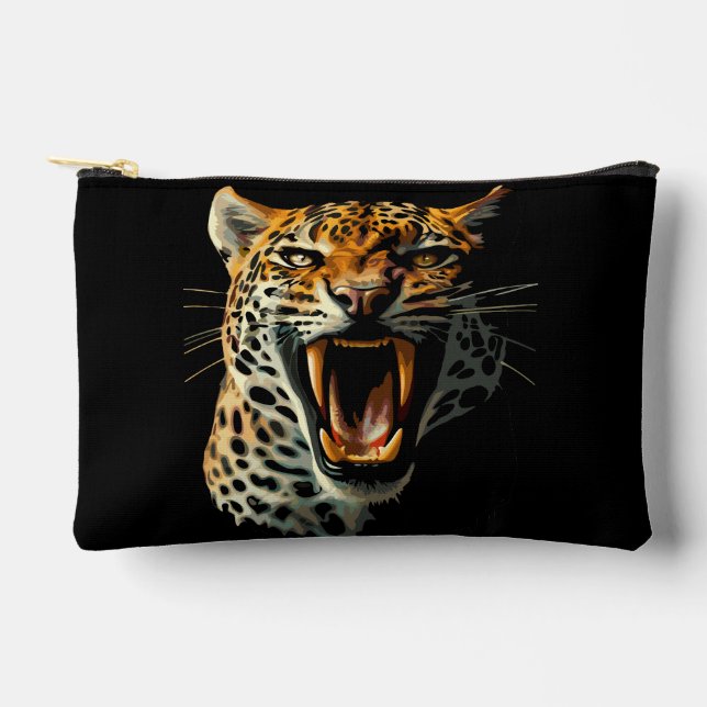 Angriffskopf von Leopard Zubehörtasche (Vorderseite)