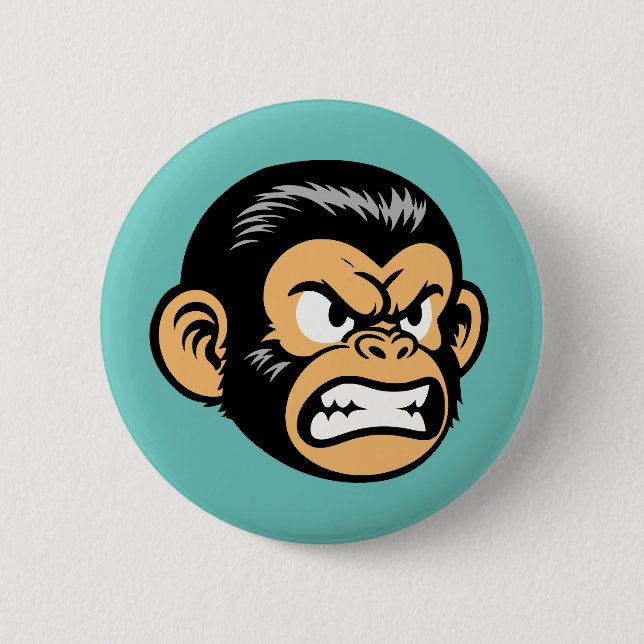 Angry Ape Button (Vorderseite)
