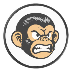 Angry Ape Eishockey Puck