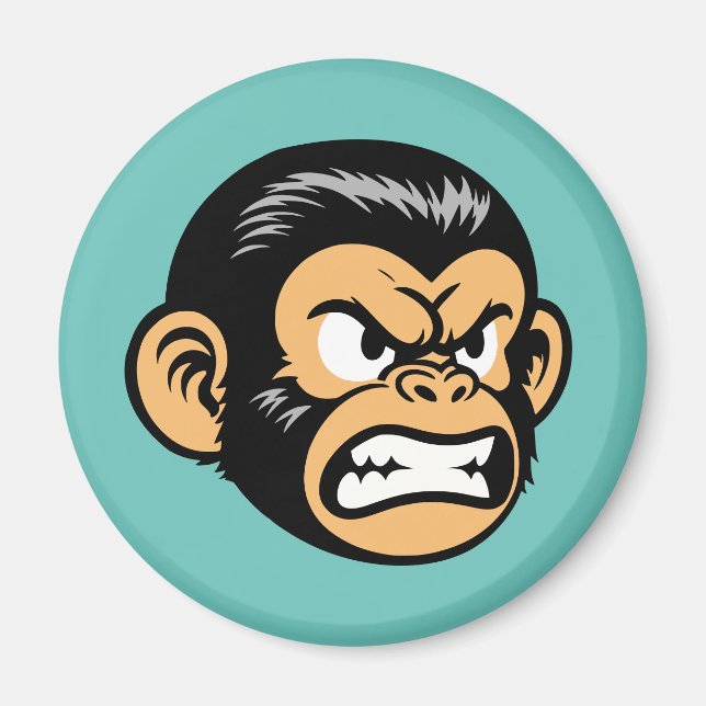Angry Ape Magnet (Vorne)