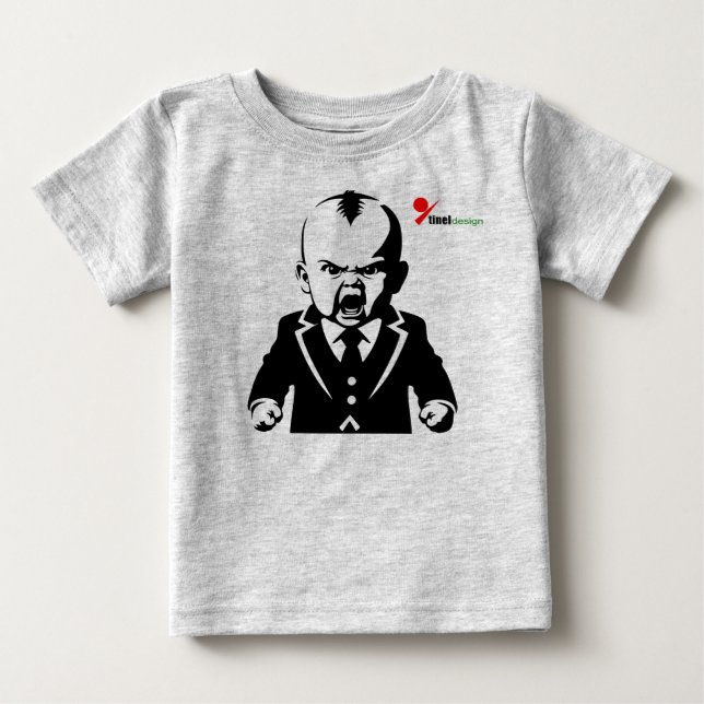 Angry Baby T - Shirt - Sassy Säugling T-Shirt" (Vorderseite)