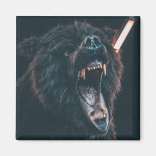 Angry Bar Zeth Black Bar Growl Magnet