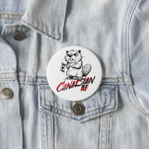Angry Beaver Canadian AF Button