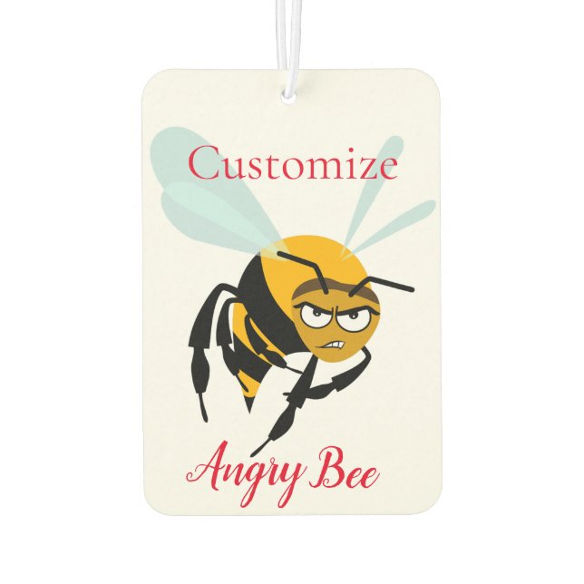 Angry Bee Thunder_Cove Autolufterfrischer (Rückseite)