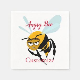 Angry Bee Thunder_Cove Serviette