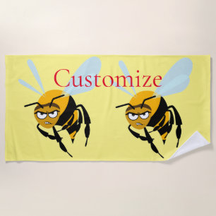 Angry Bee Thunder_Cove Strandtuch