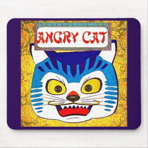 Angry Cat Mousepad
