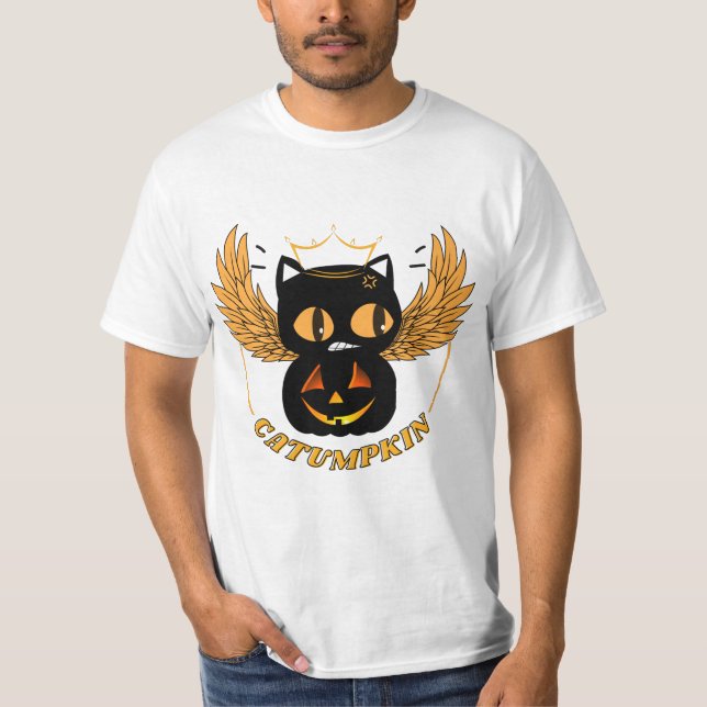 ANGRY CATUMPKIN QUEEN T-Shirt (Vorderseite)