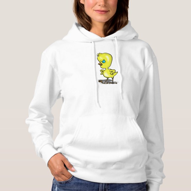 Angry Chick Hoodie (Vorderseite)