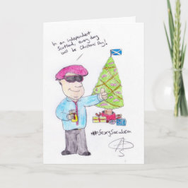 Angry Christmas Feiertagskarte