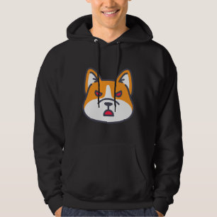 Angry Corgi 968 Hoodie