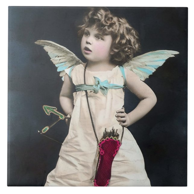 Angry Cupid Fliese (Vorderseite)